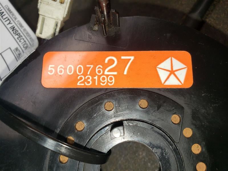 1997 DODGE RAM2500 CLOCK SPRING. PART NUMBER 56007627