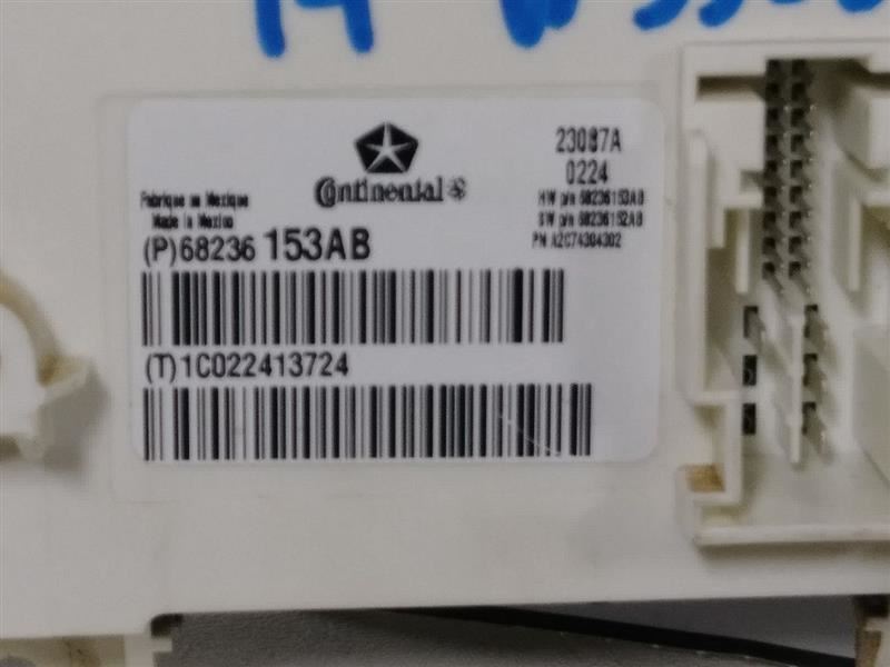 2014 RAM3500 BODY CONTROL MODULE (BCM). PART NUMBER 68236153AB