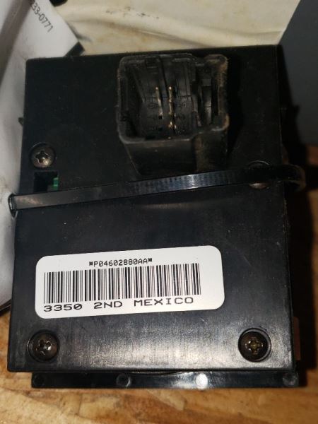 2011 DODGE RAM1500 HEADLAMP SWITCH. PART NUMBER 4602880AA