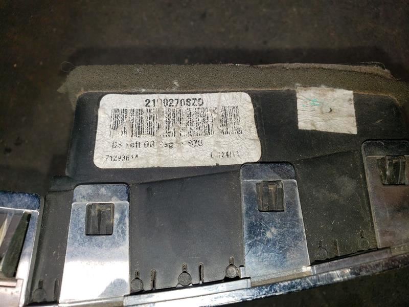 2012 DODGE RAM2500 DRIVER SIDE CHROME DASH VENT. PART NUMBER 1NM81SZOAA