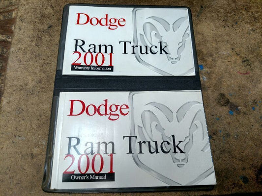 2001 Dodge Ram 1500 2500 3500 Owners Manual