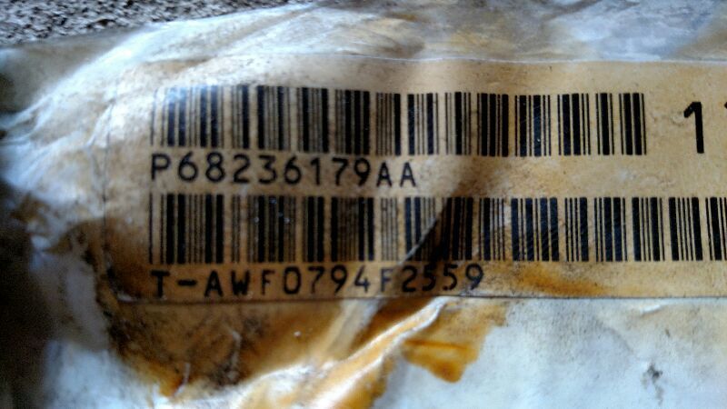 2014 DODGE RAM 1500 HEADLAMP TO DASH WIRE HARNESS 68236179AA