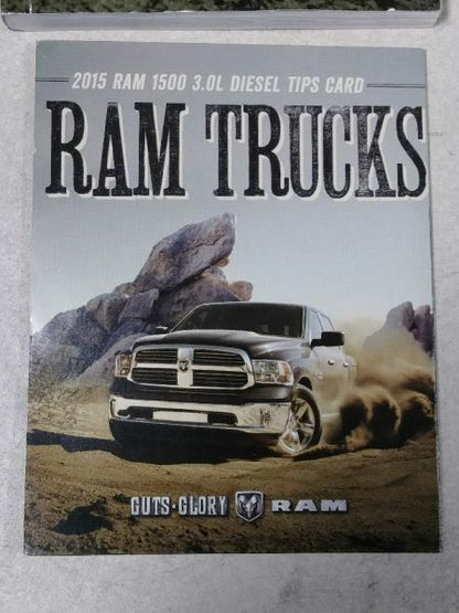 Owners Manual for 2015 Dodge Ram 1500/2500/3500