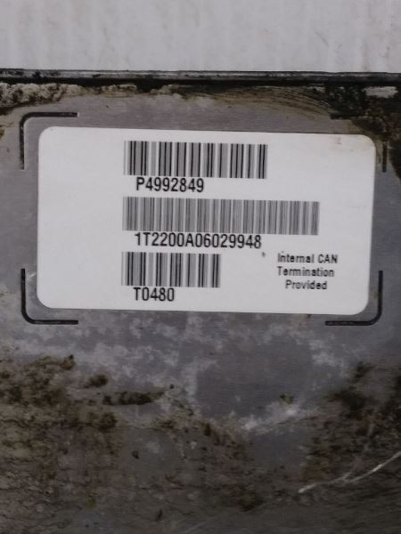 2010 RAM3500 6.7L ENGINE CONTROL MODULE (ECM). PART NUMBER 4992849