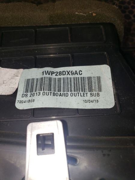 2014 DODGE RAM1500 DRIVER SIDE DASH VENT. PART NUMBER 1WP28DX9AF
