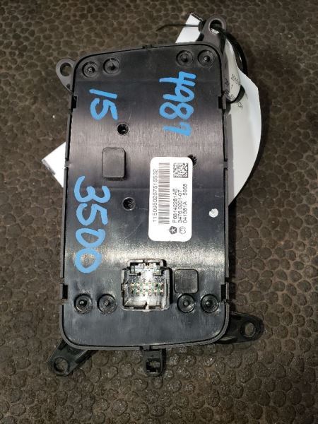 2015 DODGE RAM3500 TRANSFER CASE DASH SHIFTER. PART NUMBER 68142281AE