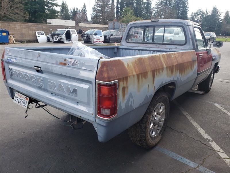 1991 DODGE RAM 350 DIESEL COOLANT RESERVE TANK. PART NUMBER 52027784