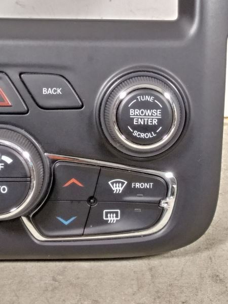 2014 DODGE RAM1500 AC/HEATER CONTROLS. PART NUMBER 1UJ97DX9AC