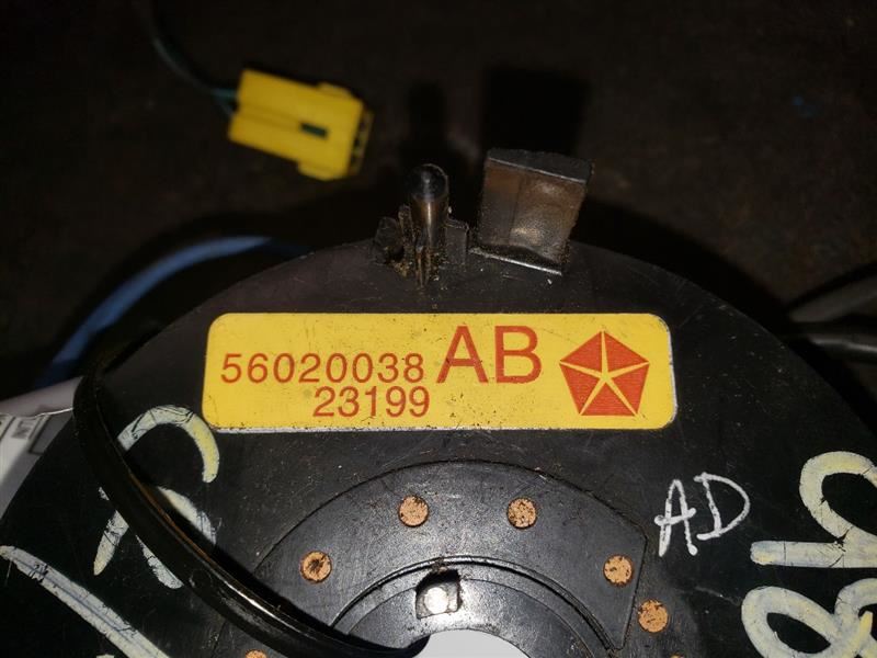 1998 DODGE RAM2500 CLOCK SPRING. PART NUMBER 56020038AB