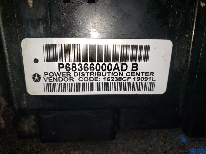 TOTALLY INTELLEGENT POWER DISTRIBUTION CENTER (IPDC). PART NUMBER 68366000AD