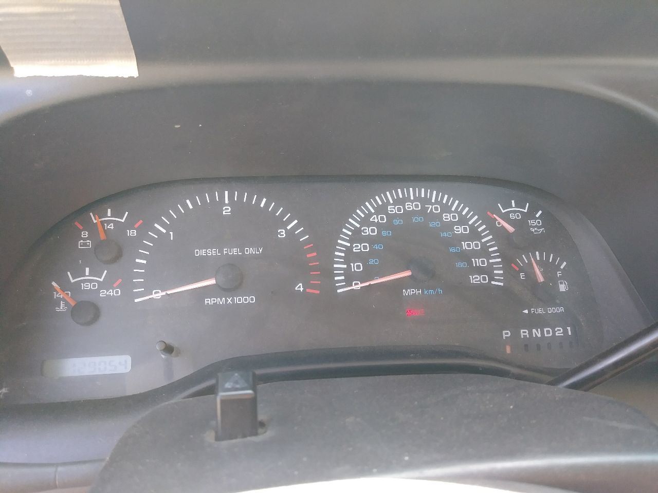 1998 DODGE RAM2500 24V DIESEL ENGINE CONTRO MODULE (ECM). PART NUMBER 3942336