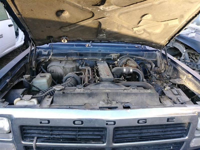 1993 DODGE RAM250 BLACK STEERING WHEEL. PART NUMBER GY74LX8