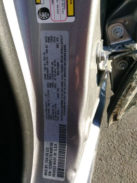 2020 RAM1500 REBEL (NEW BODY) LEFT SIDE FRAME DAMPER. PART NUMBER 68356657AC