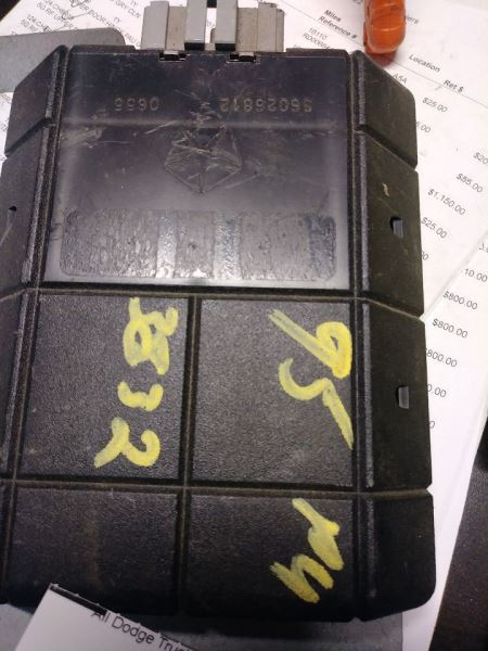 2007 DODGE RAM1500 TELEMATICS MODULE. PART NUMBER 56043239AL