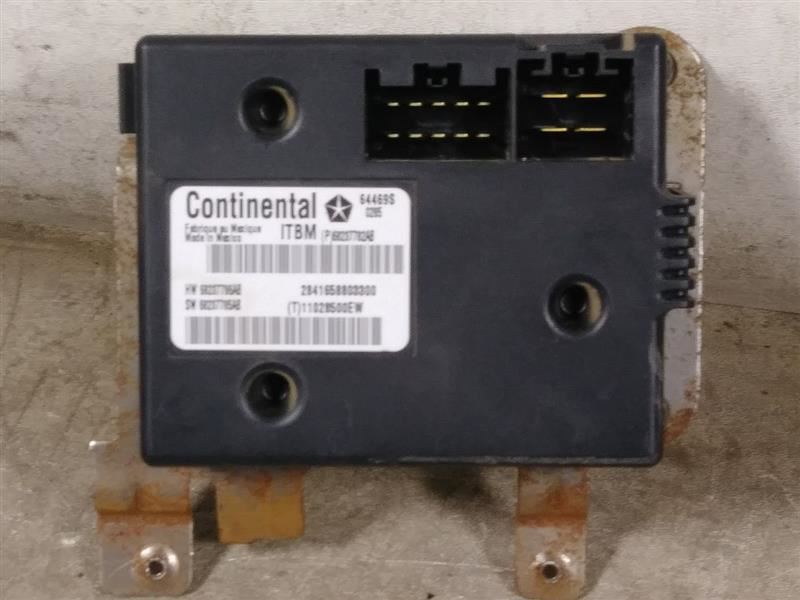 2015 DODGE RAM3500 TRAILER BRAKE MODULE. PART NUMBER 68237786AB