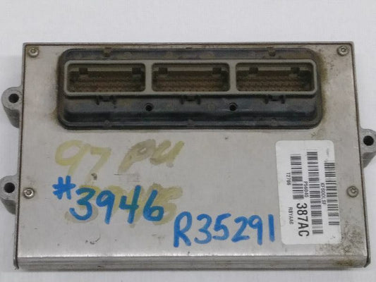 Powertrain Control Module #56040387AC 1997 Dodge Ram 1500