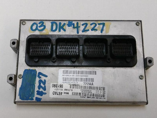 Engine Control Module #56040497AD for 2003 Dodge Dakota
