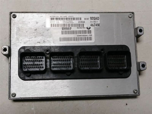 Powertrain Control Module #05187920AD 2010 Dodge Ram 1500