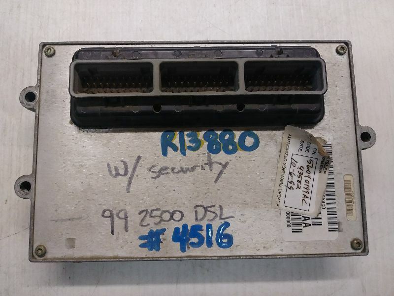 Powertrain Control Module #56040199AC for 1999 Dodge Ram 2500