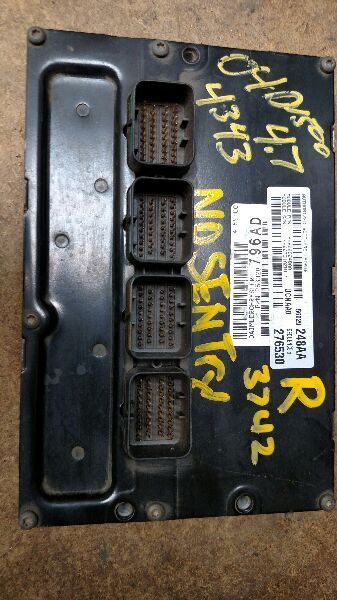 2004 DODGE RAM 1500 ENGINE CONTROL MODULE ECU ECM 56028796AD 56029248AA