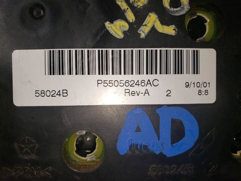 2002 DODGE RAM1500 AC TEMP CONTROLS. PART NUMBER 55056246AC