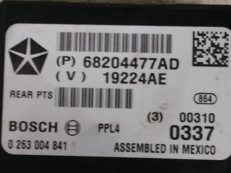 2017 DODGE RAM2500 REAR PARK ASSIST MODULE. PART NUMBER 68204477AD