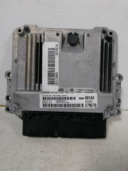 Engine Control Module #68280881AD 2016 Dodge Ram 1500