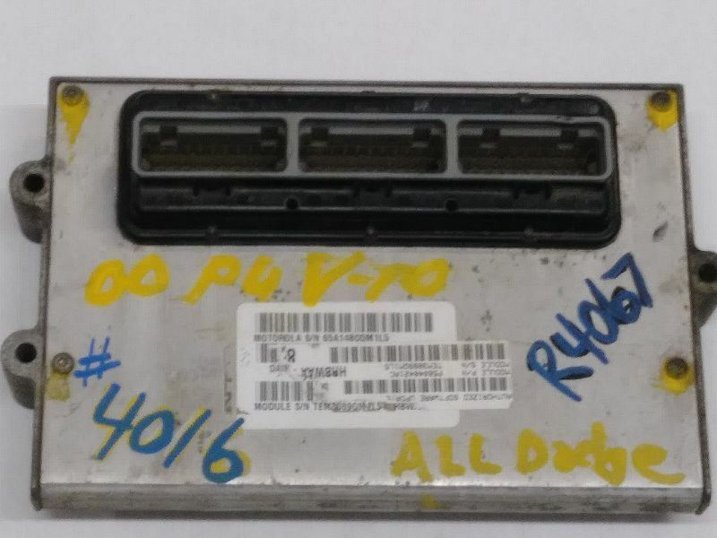 Powertrain Control Module #56040428AB 2000 Dodge Ram 2500
