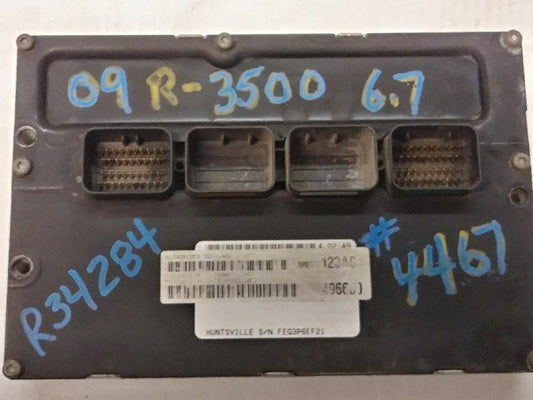 Transmission Control Module #68053123AC 2009 Dodge Ram 3500