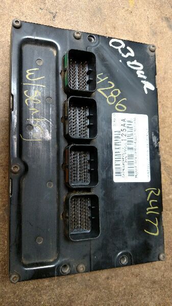 2003 DODGE DURANGO ENGINE CONTROL MODULE ECU ECM 56029125AA