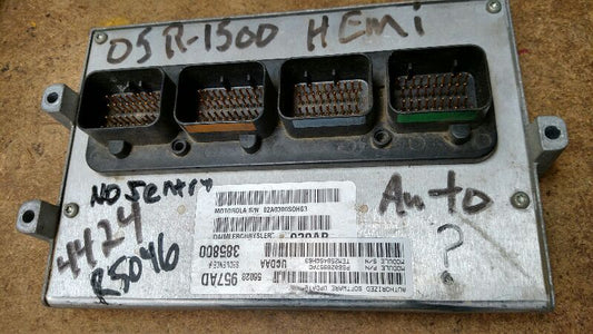 2005 Dodge Ram 1500 Engine Control Module ECU Ecm 56028957AD