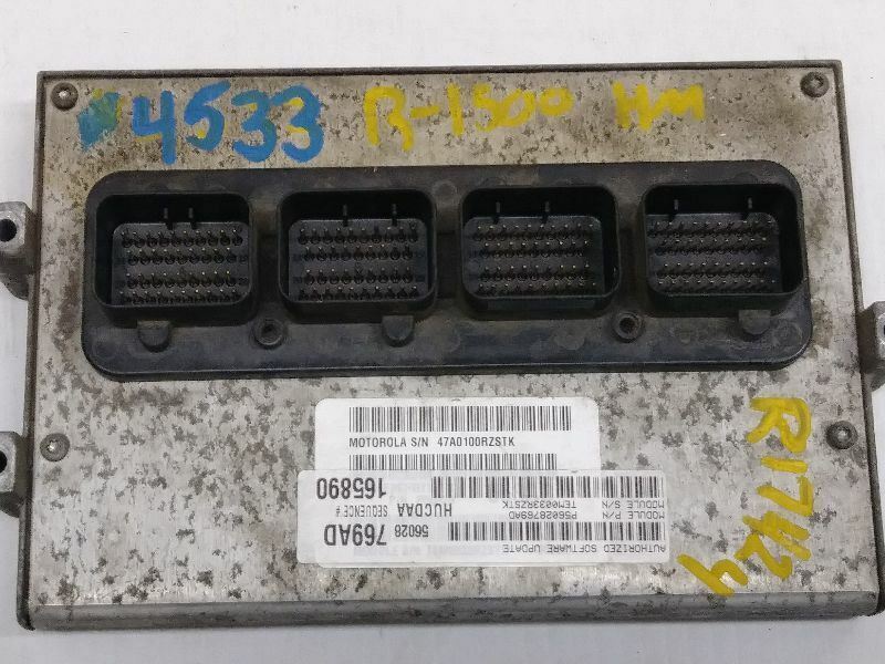 Powertrain Control Module 56028769AD 2003 Dodge Ram 1500