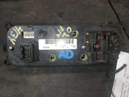 2002 DODGE RAM1500 AC TEMP CONTROLS. PART NUMBER 55056246AC