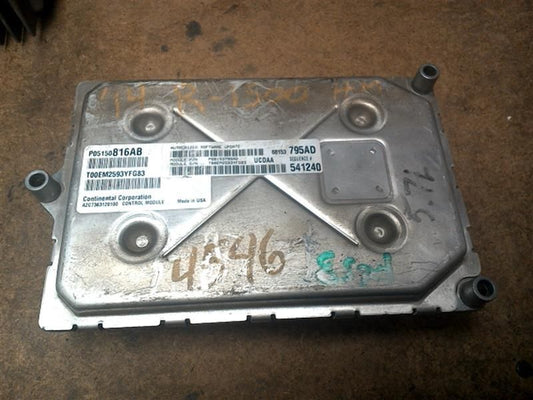 Powertrain Control Module (PCM) #68153795AD 2014 Dodge Ram 1500