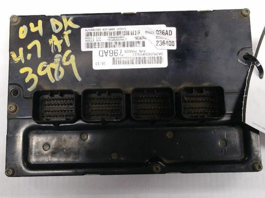 Engine Control Module #56028796AD for 2004 Dodge Dakota