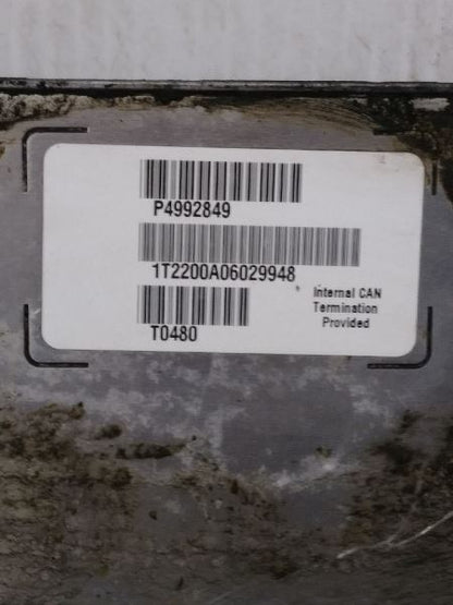 2010 RAM3500 6.7L ENGINE CONTROL MODULE (ECM). PART NUMBER 4992849