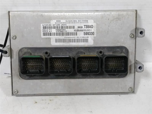 Powertrain Control Module #56028738AD 2003 Dodge Ram 1500