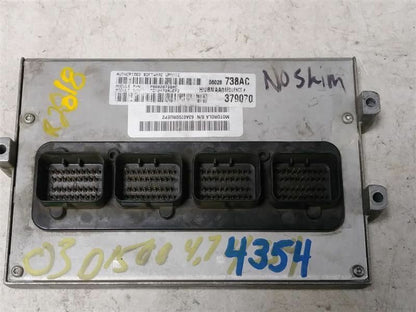 Powertrain Control Module #56028738AC 2003 Dodge Ram 1500