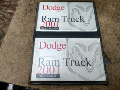 2001 Dodge Ram 1500 2500 3500 Owners Manual