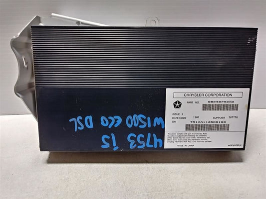 2015 RAM1500 STEREO AMPLIFIER. PART NUMBER 68248793AB