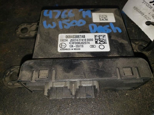 DODGE RAM1500 (NEW BODY STYLE) GATEWAY CONTROL MODULE. PART NUMBER 68403887AB