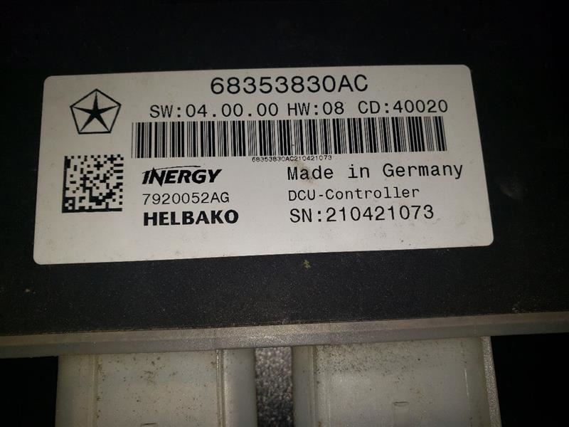 2021 DODGE RAM3500 DEF PUMP MODULE. PART NUMBER 68353830AC