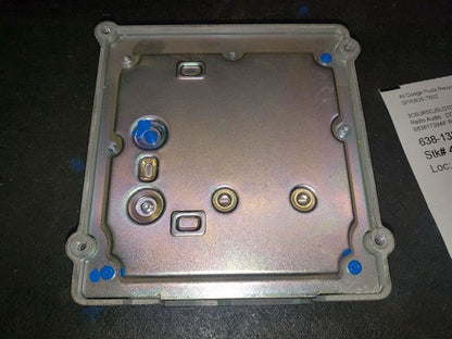 2020 RAM2500 RADIO AMPLIFIER. PART NUMBER 68381739AF