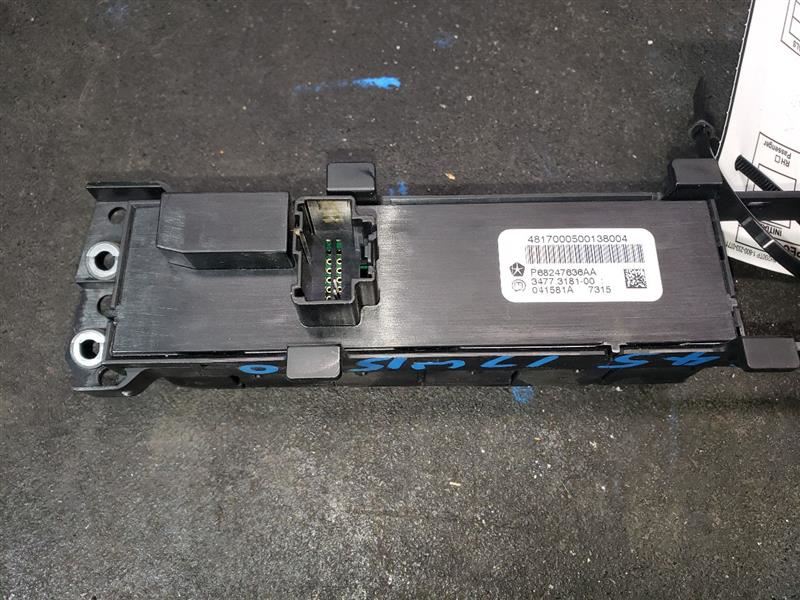 2017 RAM1500 DASH SWITCH BANK. PART NUMBER 68247636AA