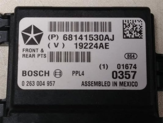 2017 DODGE RAM1500 PARK ASSIST MODULE. PART NUMBER 68141530AJ