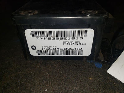 1999 DODGE RAM2500 SEAT BELT TIMING MODULE. PART NUMBER 56043003AD