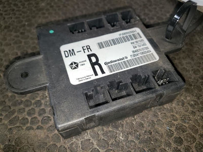 2010 RAM1500 PASSENGER FRONT DOOR MODULE. PART NUMBER 68055298AE