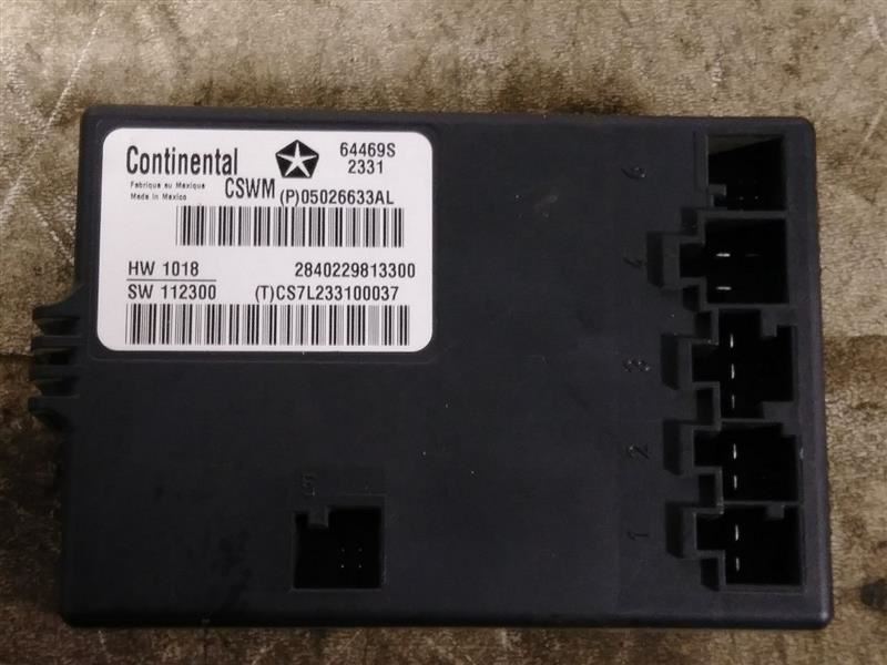 2012 DODGE RAM1500 HEATED SEAT MODULE. PART NUMBER 05026633AL