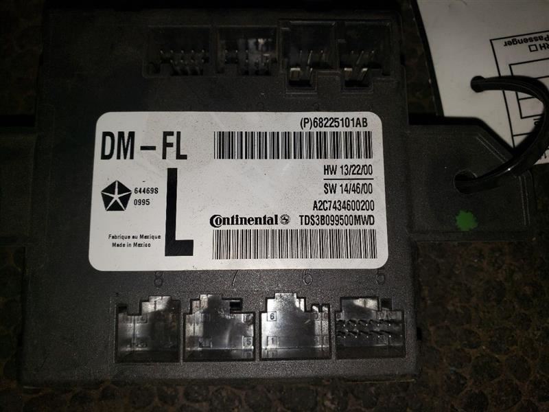 2017 DODGE RAM2500 DRIVER DOOR MODULE. PART NUMBER 68225101AB