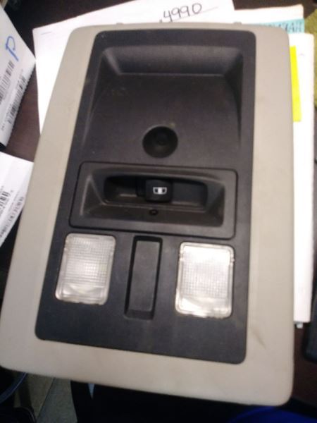 2012 DODGE RAM2500 OVERHEAD CONSOLE. PART NUMBER 1SH19BD1AB